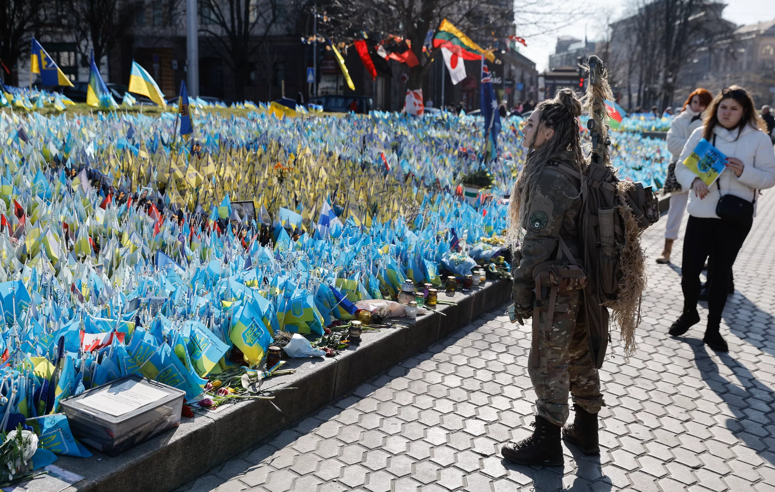 Ukraina, karas, tarptautinė moters diena