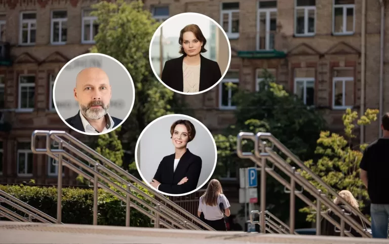 Organizacijos „Švietimas #1“ ekspertė Sara Aškinytė, Karaliaus Mindaugo profesinio mokymo centro direktorė Nora Pileičikienė, Vilniaus technologijų ir inžinerijos mokymo centro direktorius Mindaugas Černius
