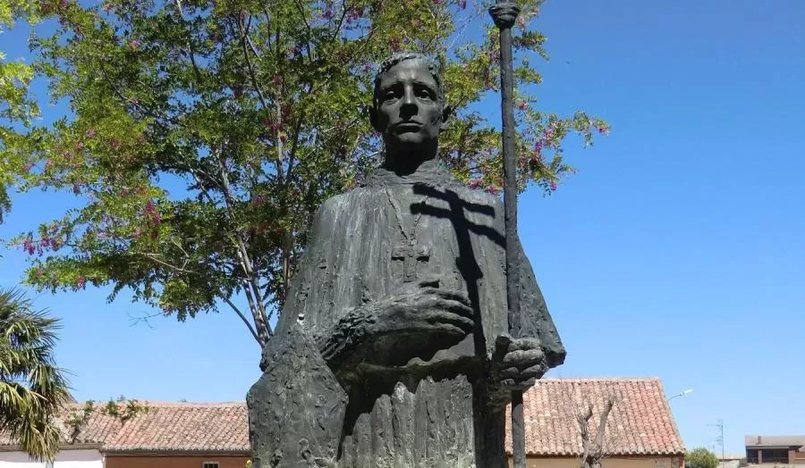 Paminklas šv. Turibijui gimtojoje Majorgoje, šv. Turibijus