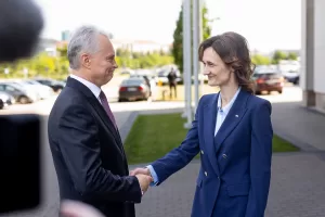 Gitanas Nausėda, Viktorija Čmilytė-Nielsen