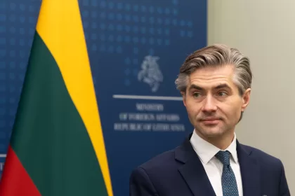 K. Budrys ES ragina diskutuoti dėl įšaldyto Rusijos turto panaudojimo Ukrainai finansuoti