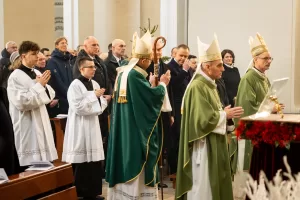 Lietuvos, Lenkijos ir Ukrainos prezidentai šv. Mišiose
