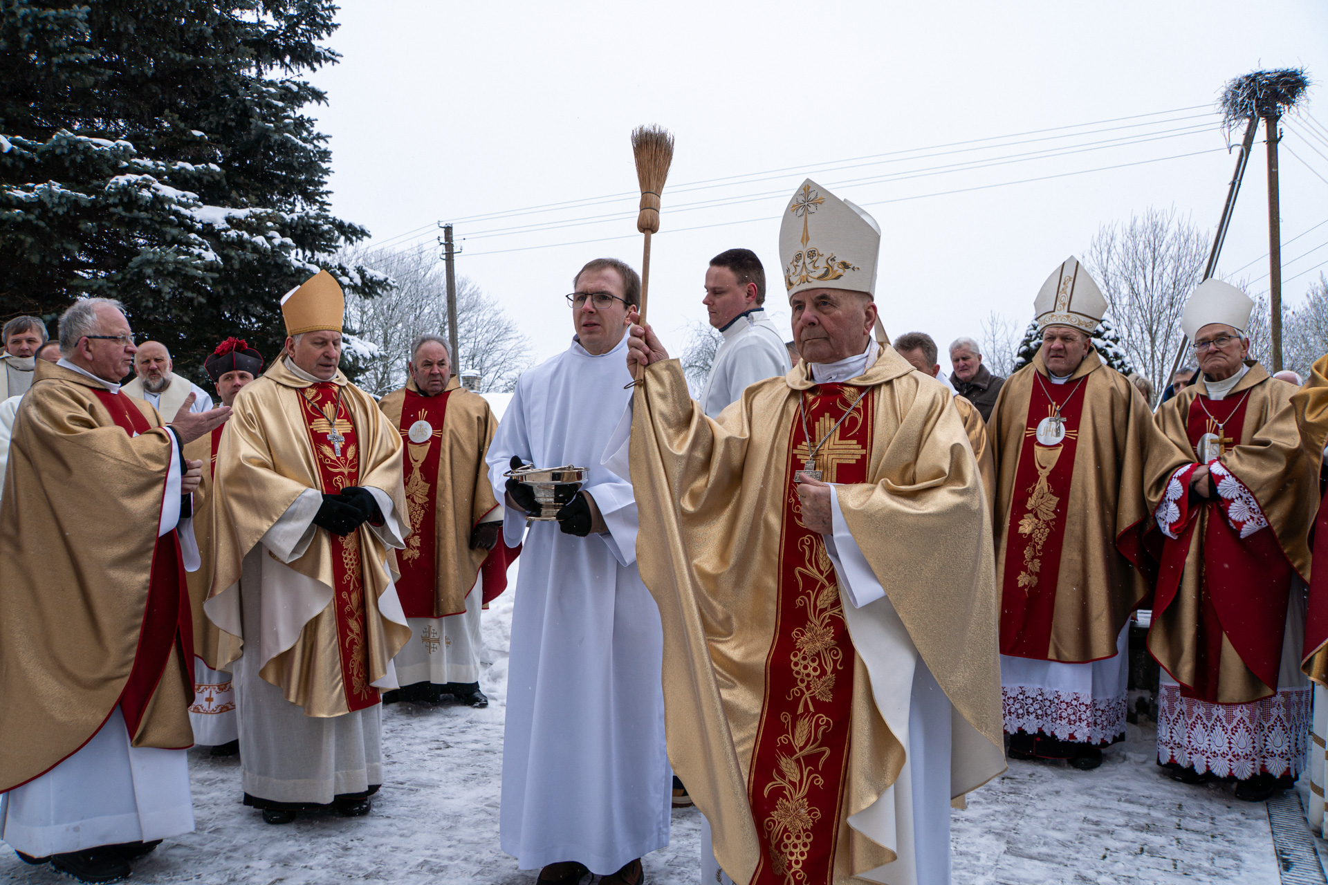 Kardinolas Sigitas Tamkevičius. Lazdijų rajono savivaldybės nuotrauka